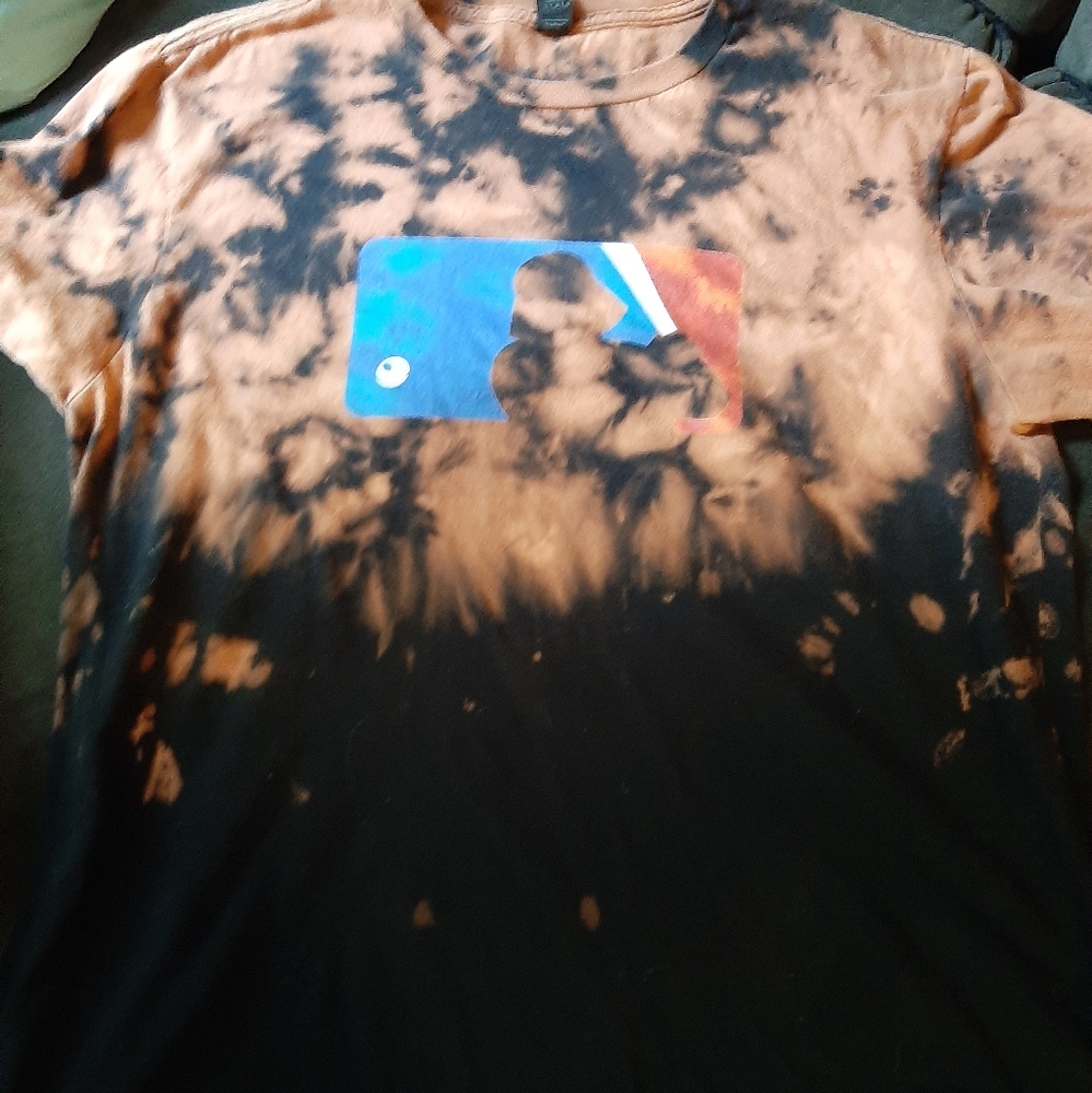 MLB galaxy reverse tie dye